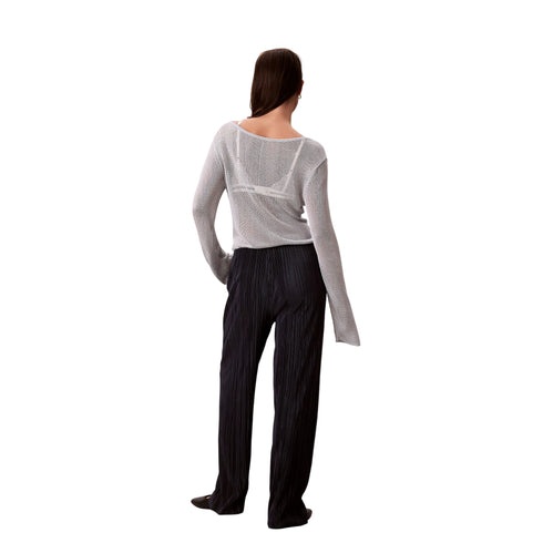 Pantalone Donna con vita media e taglio regolare